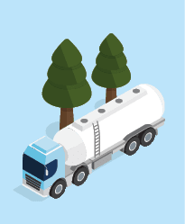Green Hydrogen: Powering a Clean Energy Future in isometric graphic